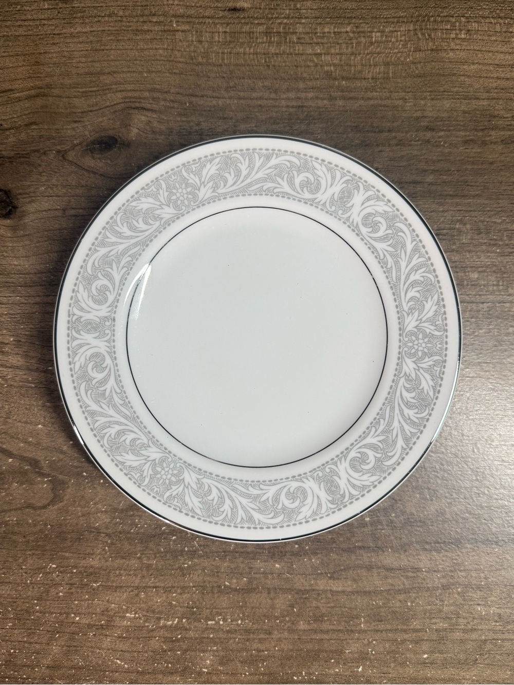 VTG Imperial China Whitney 5671 W Dalton Salad Bread Set 4 Japan Platinum 6.5”
